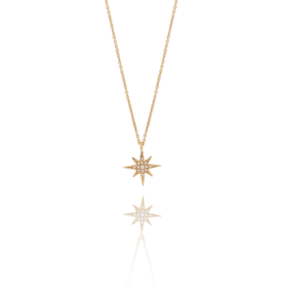 One Star Neck Gold -CU Jewellery - Snabb frakt & paketinslagning - Nordicspectra.se