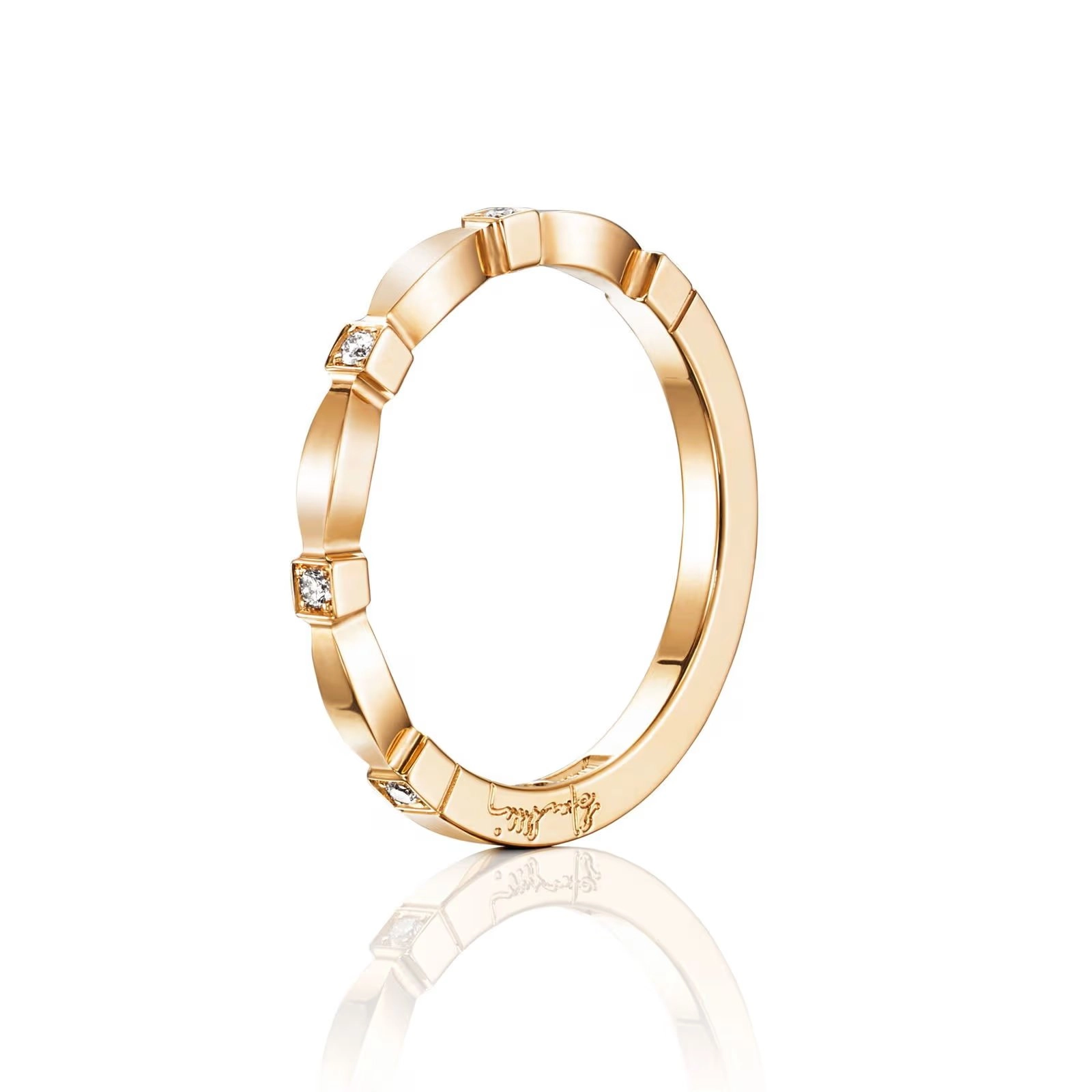 Efva Attling - Forget Me Not Thin Ring Gold
