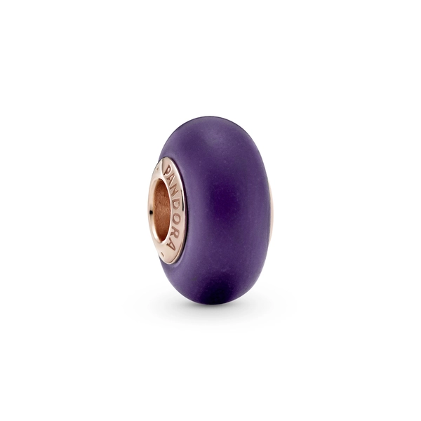 Mattes Violettes Murano-Glass Charm von PANDORA, Schneller Versand - Nordicspectra.de