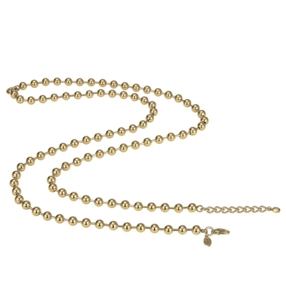ANNIE Big Långt Halsband Guld - Astrid & Agnes - Nordic Spectra