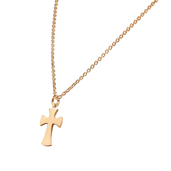Cross Halsband Guld - Snabb frakt & fri paketinslagning - Nordicspectra.se