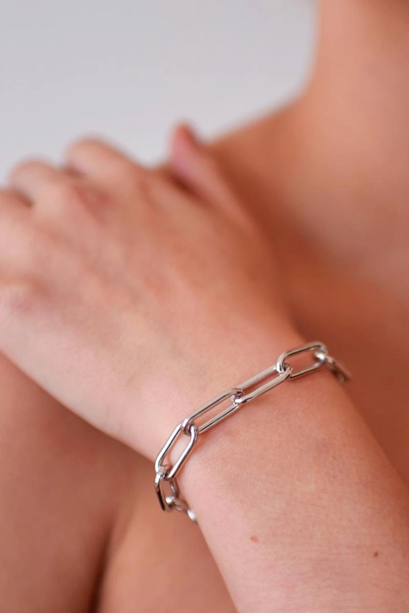 Link Chain Bracelet Silver - Sophie By Sophie - Snabb frakt & paketinslagning - Nordicspectra.se