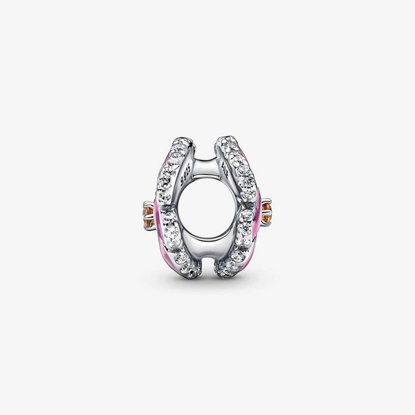 Pink Sparkle Flower Berlock - PANDORA - Snabb frakt & paketinslagning - Nordicspectra.se