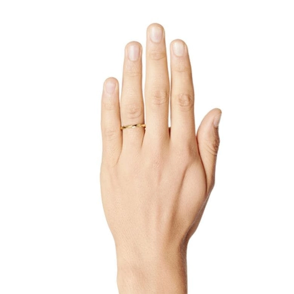 Viking Plain Ring Gold - Efva Attling ringar - Snabb frakt & paketinslagning - Nordicspectra.se