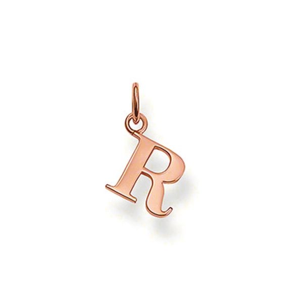 Hängsmycke R Rosé - Thomas Sabo hängsmycke - Snabb frakt & paketinslagning - Nordicspectra.se
