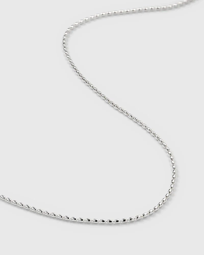 Puff Heart Lunetta Layering Silver