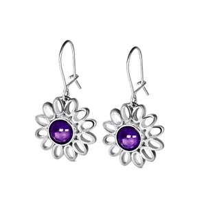 Love Palette Earrings Amethyst von Nordic Spectra, Schneller Versand - Nordicspectra.de