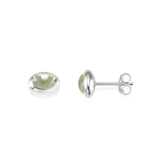 Love Bead Ear Silver - Green Quartz - Efva Attling - Suuri valikoima & ilmainen lahjapaketointi - Nordicspectra.fi
