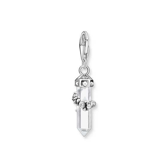 Charm-hängsmycke Mjölkkvarts Silver - Thomas Sabo berlock - Snabb frakt & paketinslagning - Nordicspectra.se