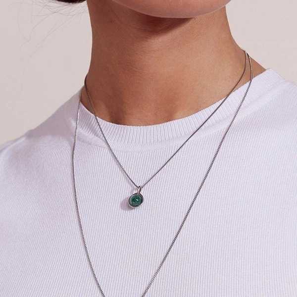 Charmentity Birthstone Steel - Edblad - Snabb frakt & paketinslagning - Nordicspectra.se