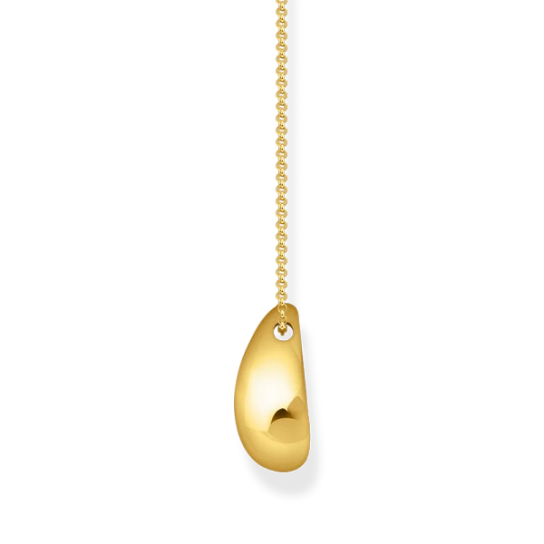 Halsband med Droppformat Hängsmycke Guld - Thomas Sabo - Snabb leverans & paketinslagning - Nordic Spectra