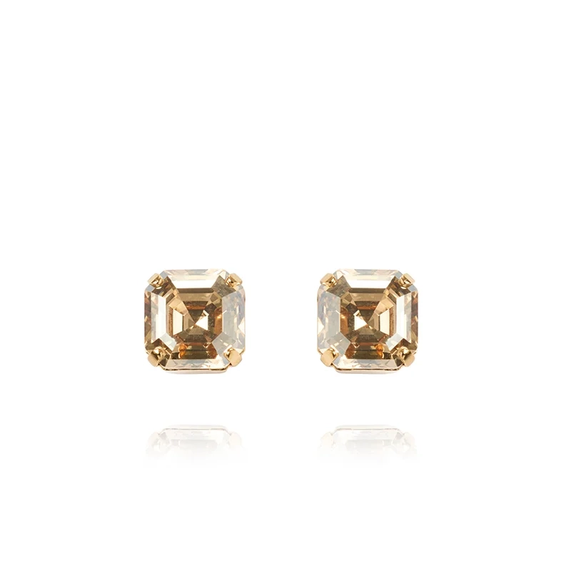 Caroline Svedbom - Eve Stud Earrings Gold Golden Shadow