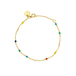 Santa Monica Bracelet Gold - Syster P - Snabb leverans & Gratis paketinslagning - Nordic Spectra