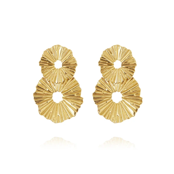 Vassia Earrings Gold - Caroline Svedbom - Nopea toimitus ja lahjapakkaus - Nordic Spectra