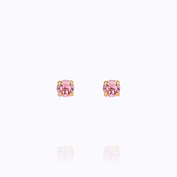 Mini Stud Earrings Gold Light Rose - Caroline Svedbom - Nopea toimitus ja lahjapakkaus - Nordic Spectra