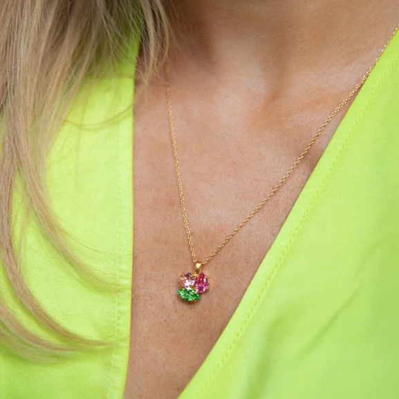 Ana Necklace Gold Tropicana Combo - Caroline Svedbom - Snabb frakt & paketinslagning - Nordic Spectra