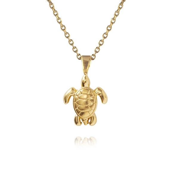 Turtle Necklace Gold - Caroline Svedbom - Snabb frakt & paketinslagning - Nordic Spectra