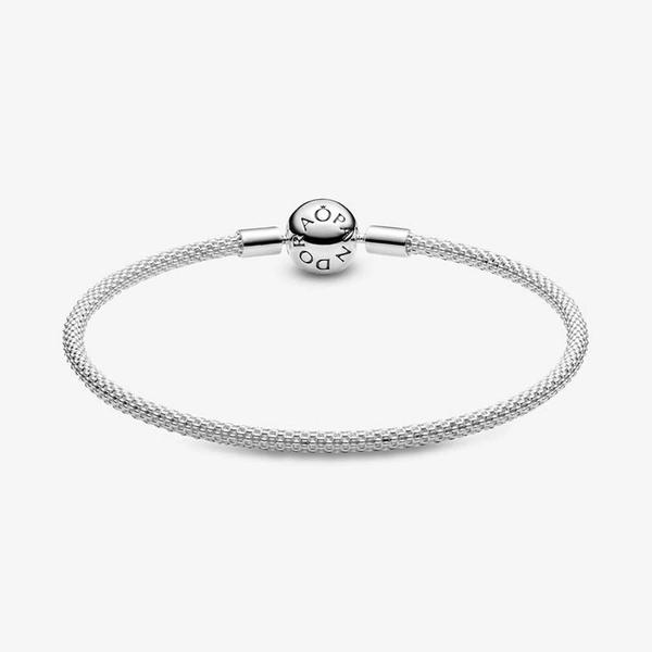 Moments Silver Mesh Bracelet - PANDORA - Suuri valikoima & ilmainen lahjapaketointi - Nordicspectra.fi