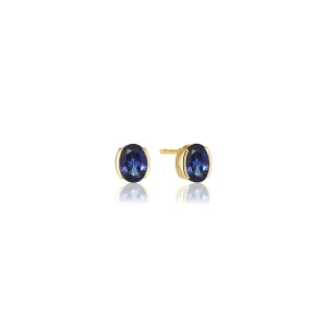 Ellisse Carezza Korvakorut Blue Gold Sif Jakobsilta