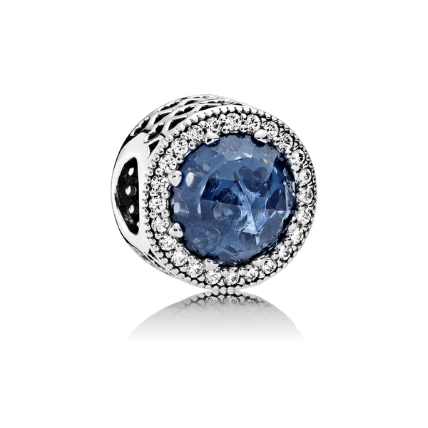 Sparkling Dark Blue Charm von PANDORA, Schneller Versand - Nordicspectra.de