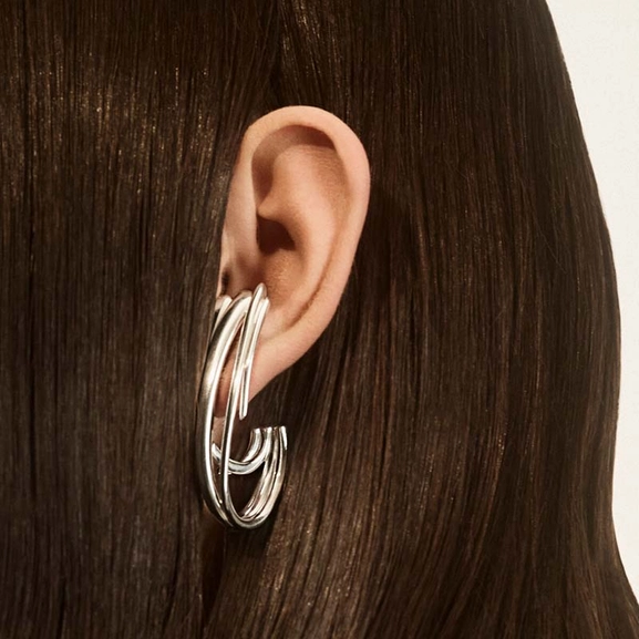 Arc Earrings - Georg Jensen - Suuri valikoima & ilmainen lahjapaketointi - Nordicspectra.fi