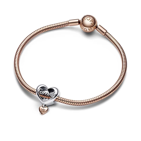 Love You Family Heart Charm - PANDORA - Suuri valikoima & ilmainen lahjapaketointi - Nordicspectra.fi
