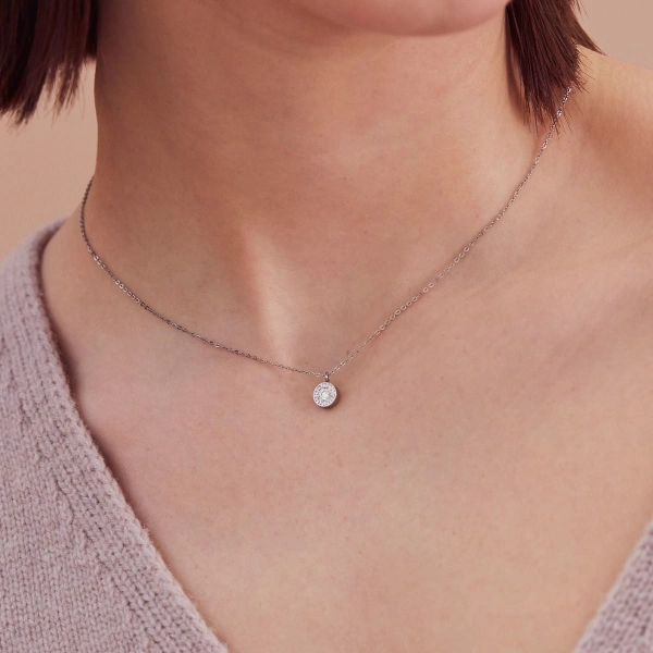 Thassos Necklace Mini Steel - Edblad - Snabb frakt & paketinslagning - Nordicspectra.se