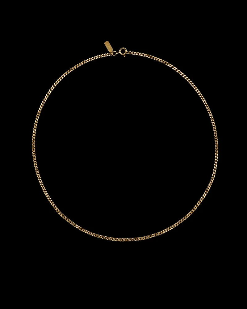 Curb Chain Gold-plated Silver - Maria Nilsdotter - Suuri valikoima & ilmainen lahjapaketointi - Nordic Spectra