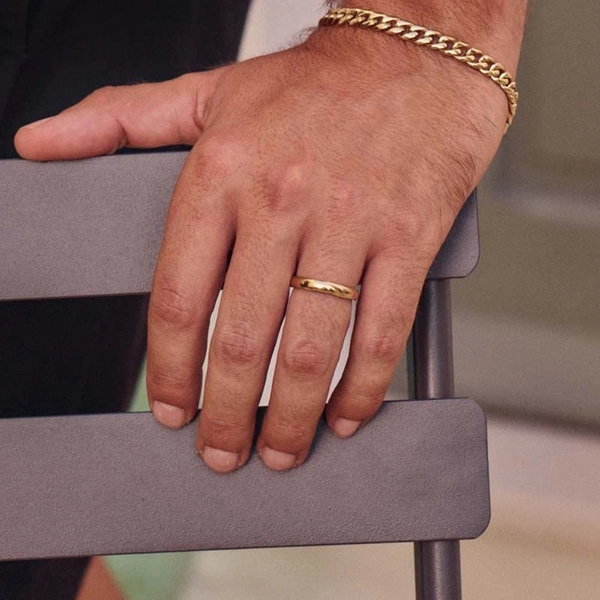 Infinite Ring His Gold - Edblad - Snabb frakt & paketinslagning - Nordicspectra.se