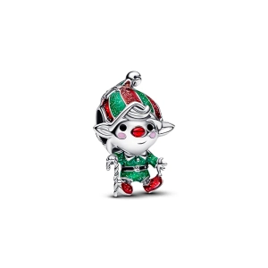 Santa Charm in Silber aus der Pandora Moments Kollektion der Marke PANDORA.