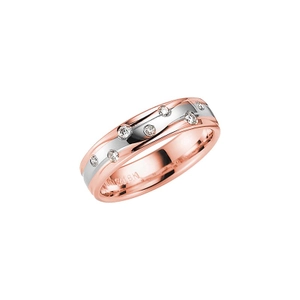 Davos All Rose Gold/White Gold - Wedding & engagement rings - Schalins - Scandinavian design - Nordic Spectra