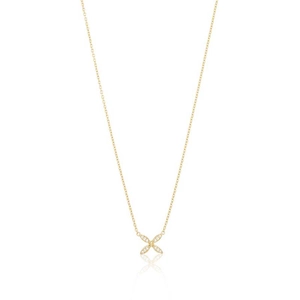 Sparkling Ellipse Mini Halsband Guld - Carolina Gynning Halsband - Snabb frakt & paketinslagning - Nordicspectra.se