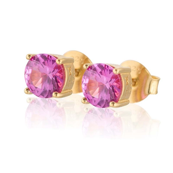 Time To Glow Mini Earrings L - Pink Guld - Carolina Gynning - Suuri valikoima & ilmainen lahjapaketointi - Nordicspectra.fi