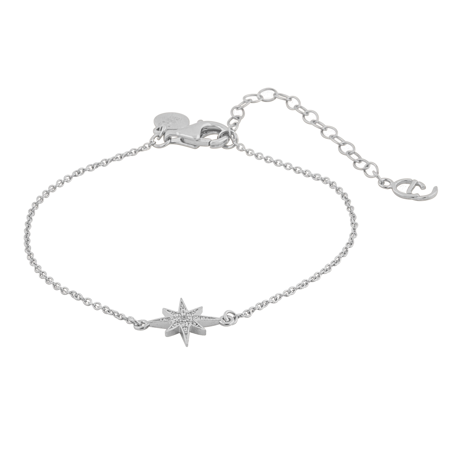 CU Jewellery - One Star Bracelet Silver