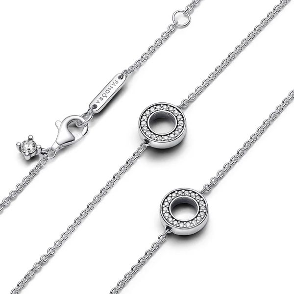 Pavé Kreise Halskette - PANDORA - Nordic Spectra