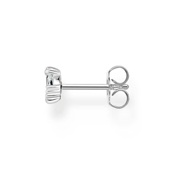 Single Ear Stud Ice Crystal Silver - Thomas Sabo - Suuri valikoima & ilmainen lahjapaketointi - Nordicspectra.fi