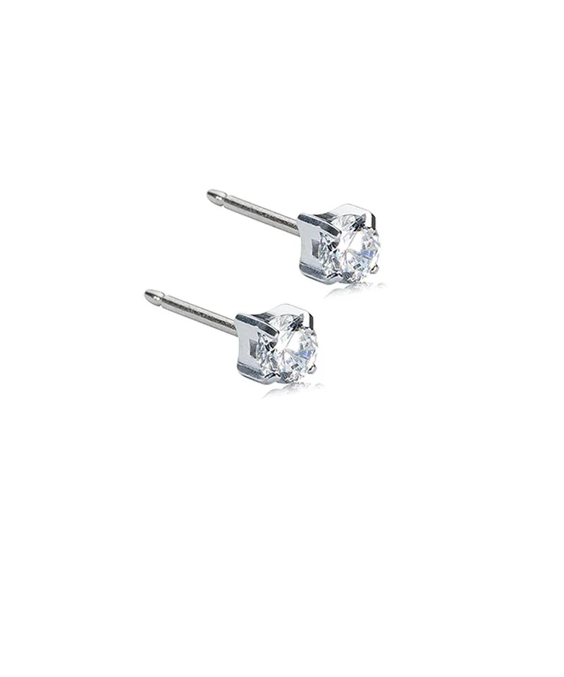 Blomdahl - ST Tiffany 4 mm CZ White