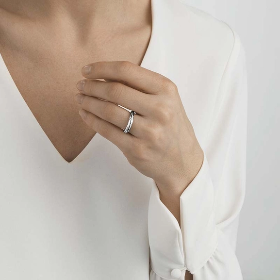 Offspring Ring med Diamanter - Georg Jensen ringar - Snabb frakt & paketinslagning - Nordicspectra.se