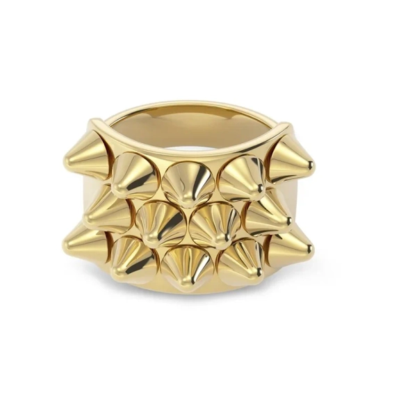Peak Ring Gold - Edblad - Snabb frakt & paketinslagning - Nordic Spectra