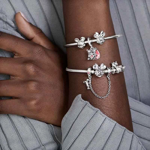 Disney, Minnie Mouse Charm von PANDORA, Schneller Versand - Nordicspectra.de