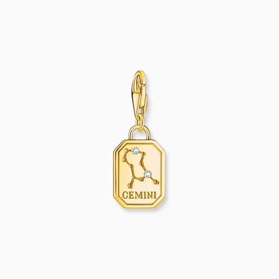 Tvillingen Stjärntecken Berlock Guld - Thomas Sabo - Snabb leverans & paketinslagning - Nordic Spectra