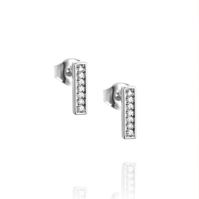 Efva Attling - Thin Stars Ear White Gold