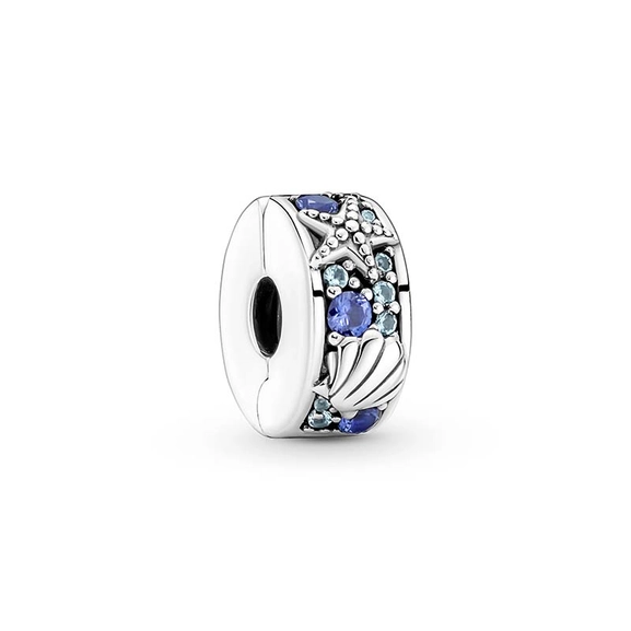 Tropischer Seestern & Muschel Clip-Charm von PANDORA, Schneller Versand - Nordicspectra.de