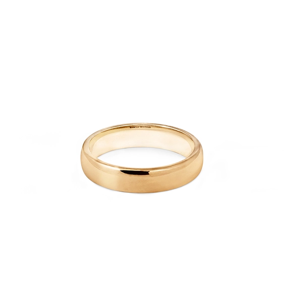 1946 Ring Välvd 5 mm Guld - Nordic Spectra - Förstärker livets stora händelser - Nordic Spectra