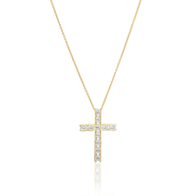 Roccanova Croce Halsband Guld från Sif Jakobs