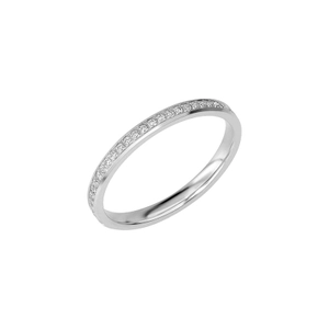 SR2050 White Gold - Wedding & engagement rings - Schalins - Scandinavian design - Nordic Spectra