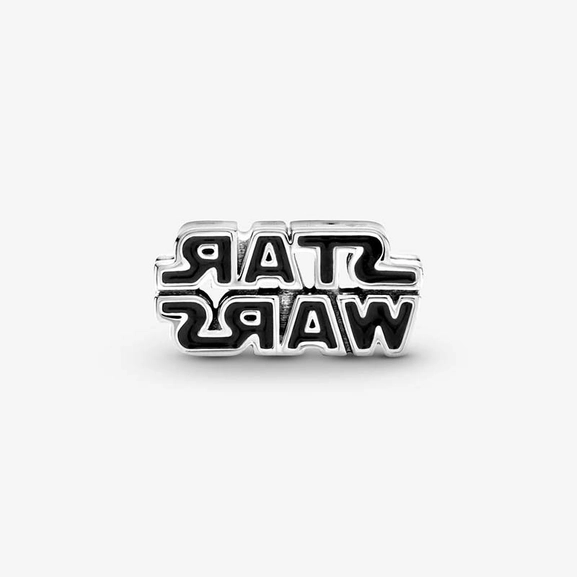Glänsande Berlock med Star Wars-logotyp Silver - PANDORA - Snabb frakt & paketinslagning - Nordicspectra.se