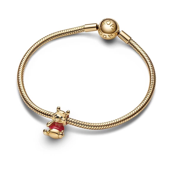 Disney Nalle Puh Björn Berlock Guld - PANDORA - Snabb frakt & paketinslagning - Nordicspectra.se