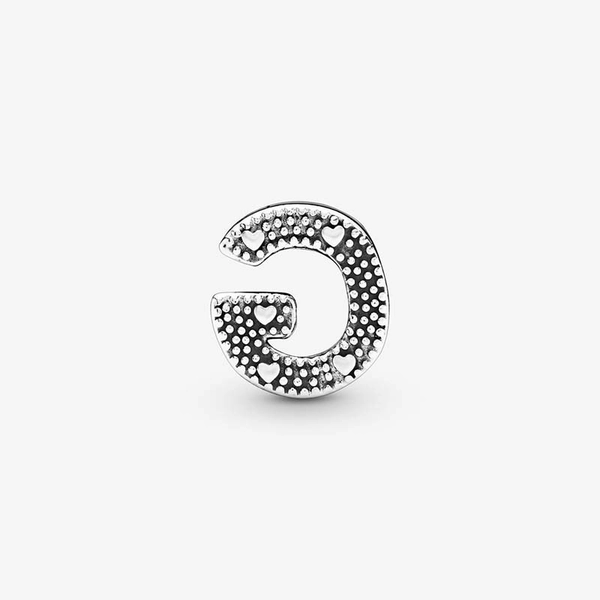 Buchstabe G Alphabet-Charm von PANDORA, Schneller Versand - Nordicspectra.de