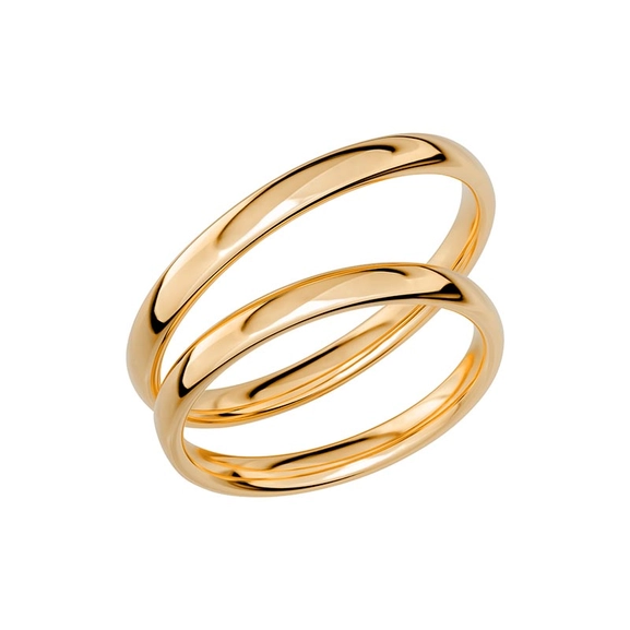 SR1002-2.5 Guld - Vigsel- & förlovningsringar - Schalins - Fri storleksändring* - Nordic Spectra